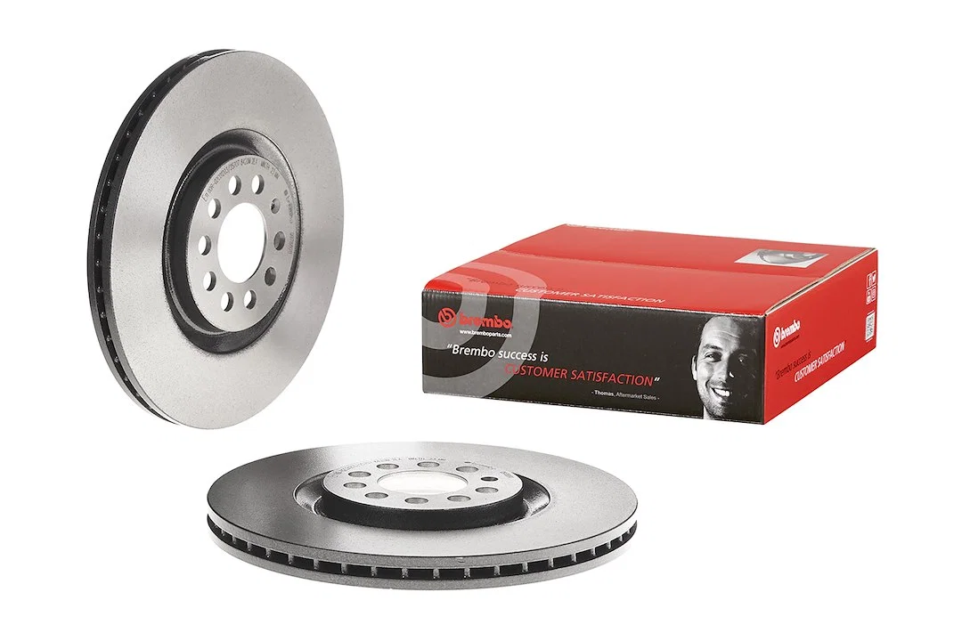 09788011C02 – BREMBO Brake Rotor, Vented One Piece Design Wheel Bolt Pattern 5 x 100 Millimeter 312 Millimeter Diamet...
